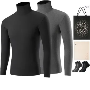 SEPTWOLVES Thermal Tops Men's Gift Box Set+Shopping Bag