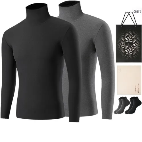 SEPTWOLVES Thermal Tops Men's Gift Box Set+Shopping Bag