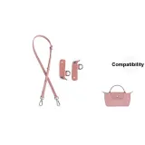 Petal Pink (Crossbody Style)[Adjustable 95-124cm Set]Original Cow Leather