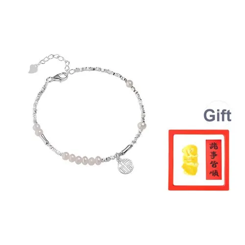 Chongqing Gold Store S925 Silver Bracelets Women's