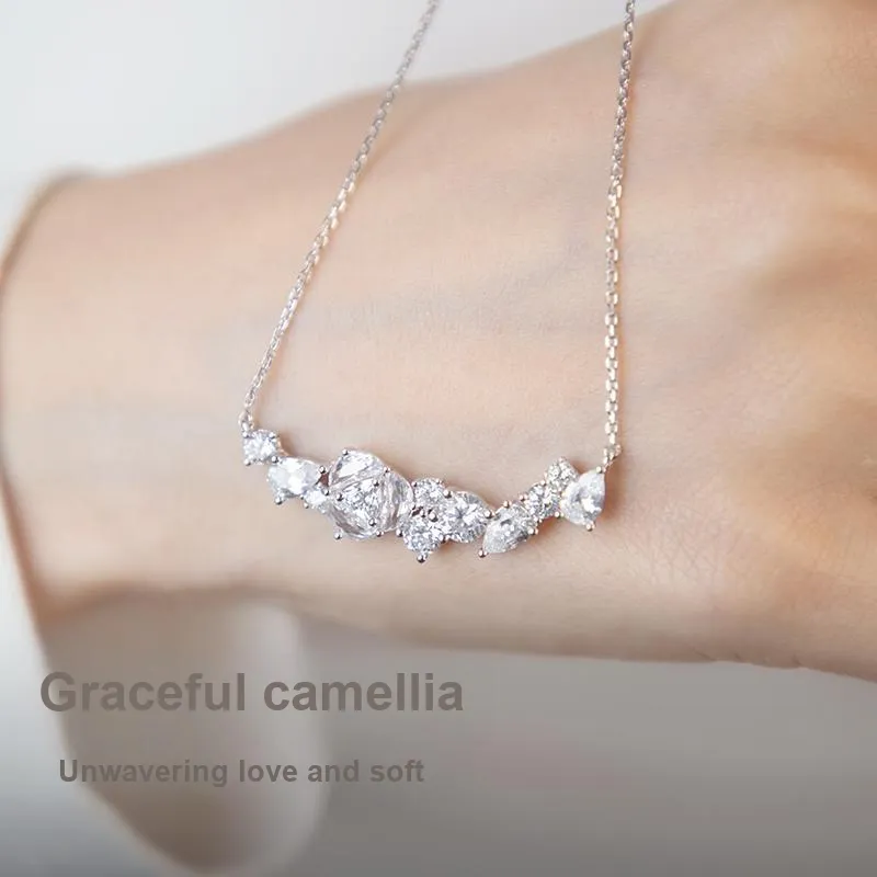 Abyb Charming Synthetic Cubic Zirconia Necklaces Women's-2