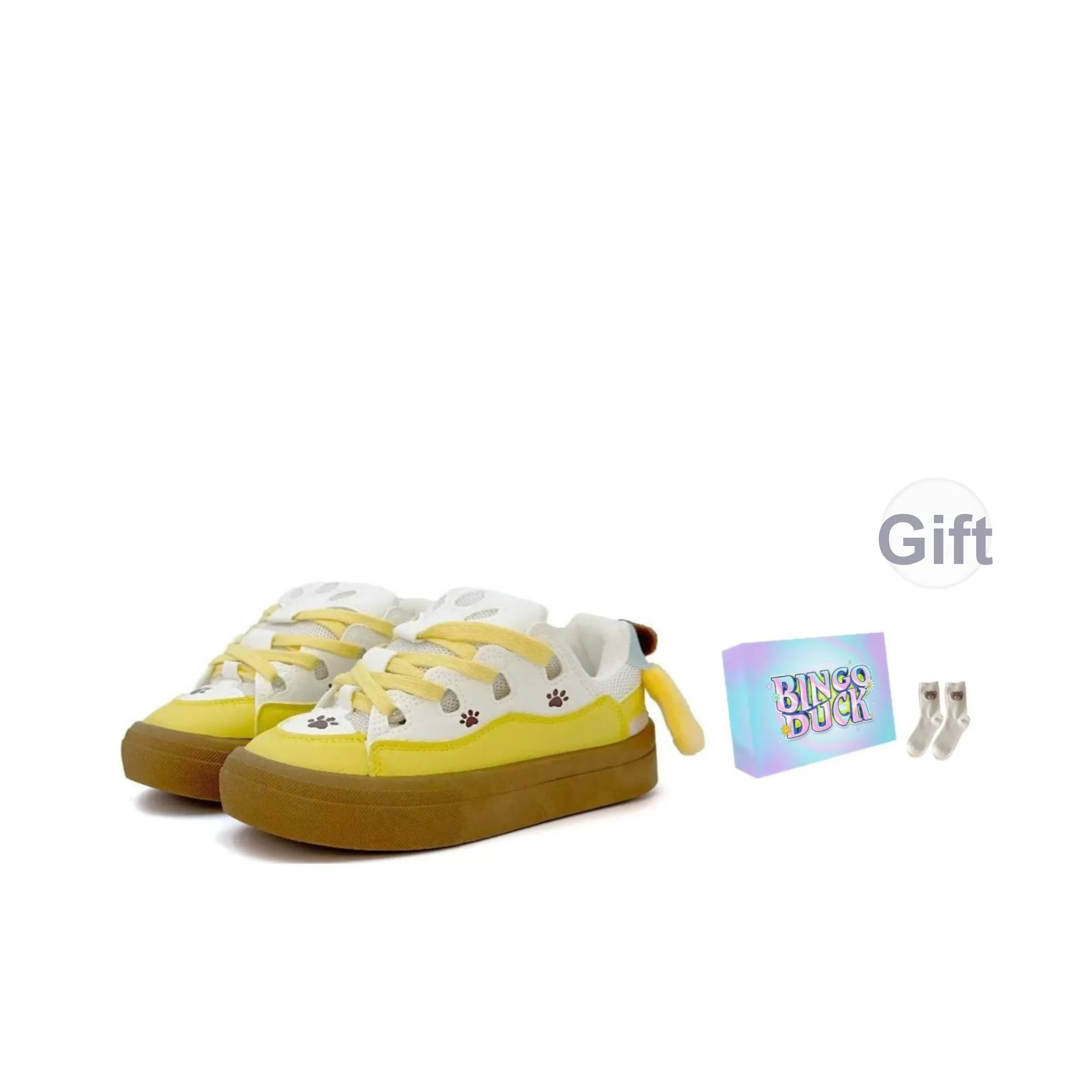 BINGO DUCK Низкие кеды для скейтбординга Женские