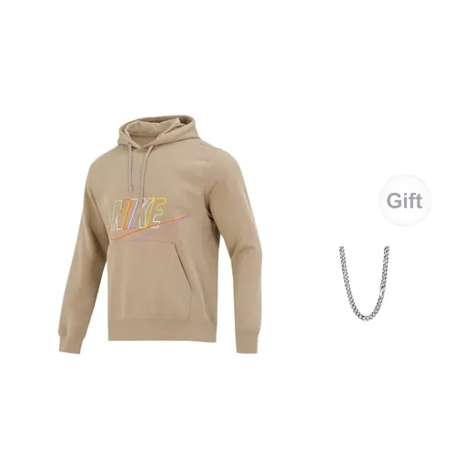 Nike Sweatshirts Unisex Khaki Includes Necklace