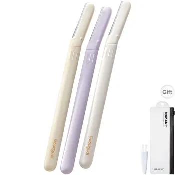 Goodgudi Trendy 3 Colors Eyebrow Razor