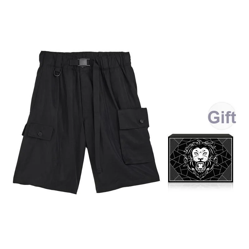 Adidas Y 3 Washed Twill Shorts-4