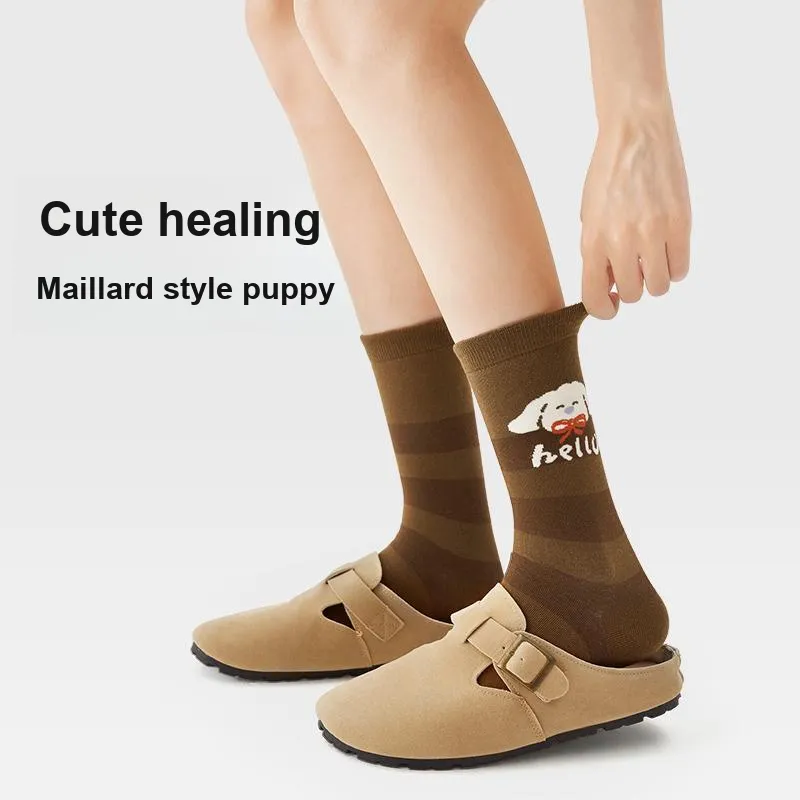 JKN Mid Calf Socks Women's 5 Pack-1
