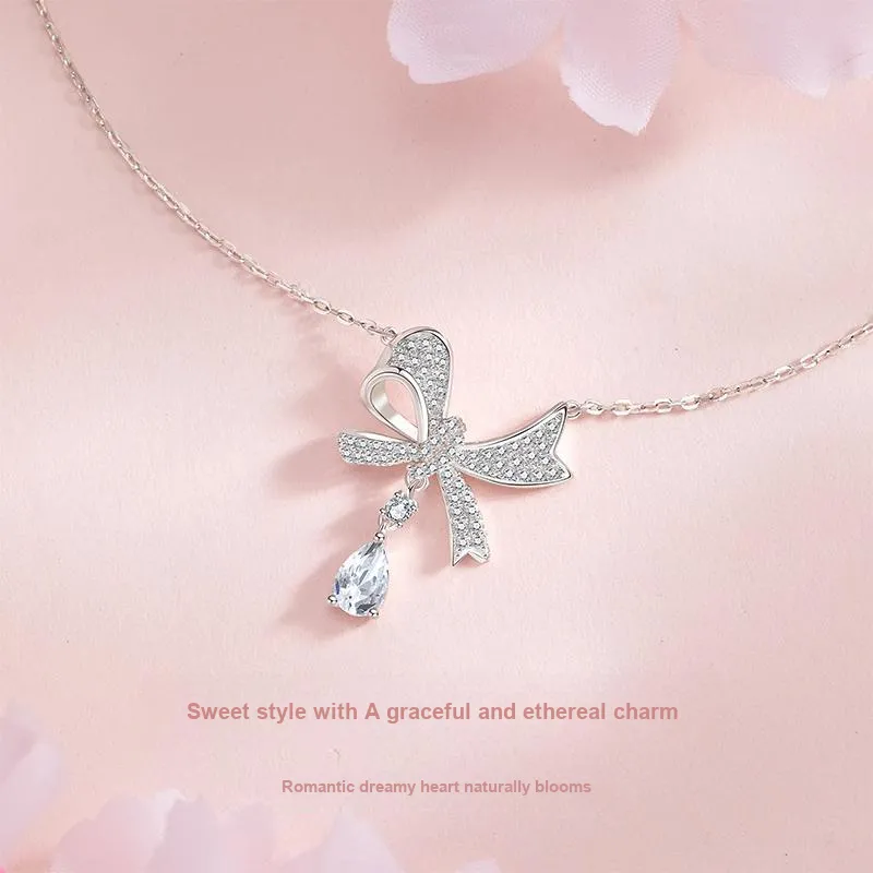 Zhou Jifeng S925 Silver Good Luck Necklace Women's-5