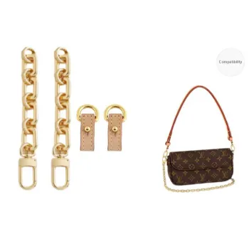 Ingenuity Handmade Metal Bag Accessories Women's Gold Tone