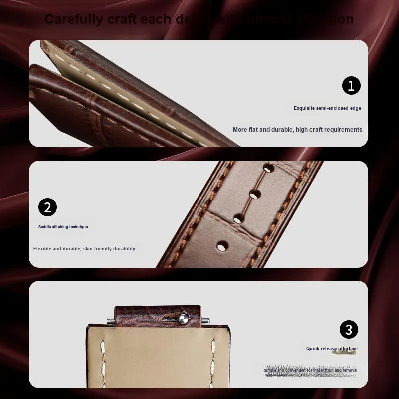 FUDIEN Watch Bands 16 20mm Unisex-4