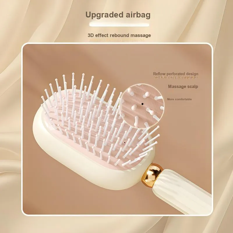 Love Of Wormwood Minimalist Style Comfortable Airbag Air Cushion Comb Massage-3