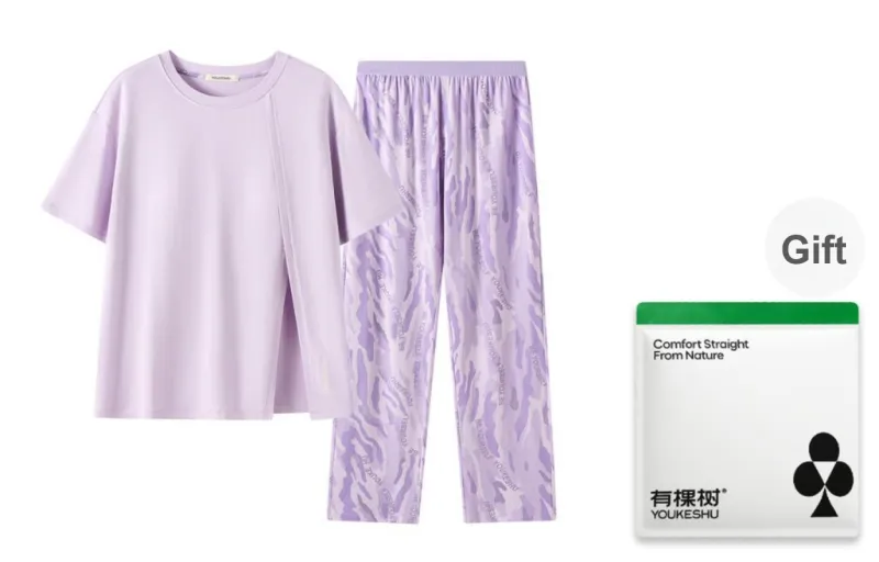 YOUKESHU Pajama Set Women's Shopping Bag-7