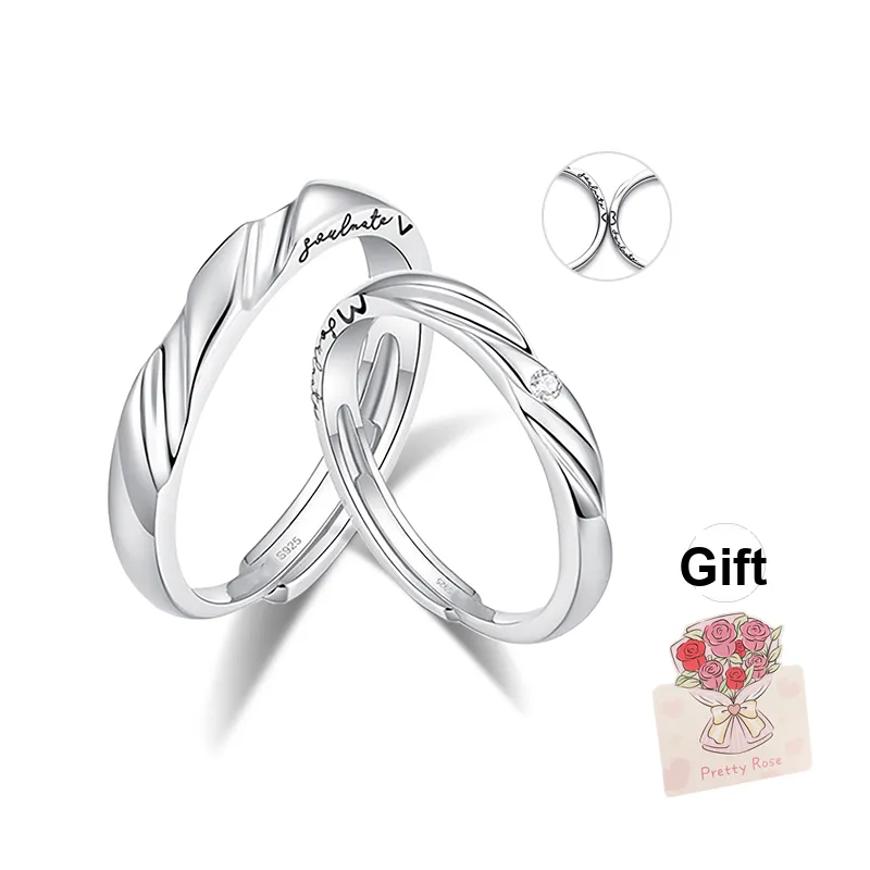 Zocai 925 Sterling Silver Rings Unisex-0