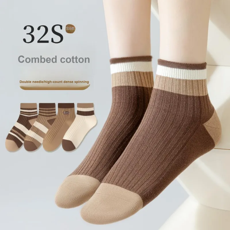 XXLLG Ankle Socks Women's 4 Pack-2