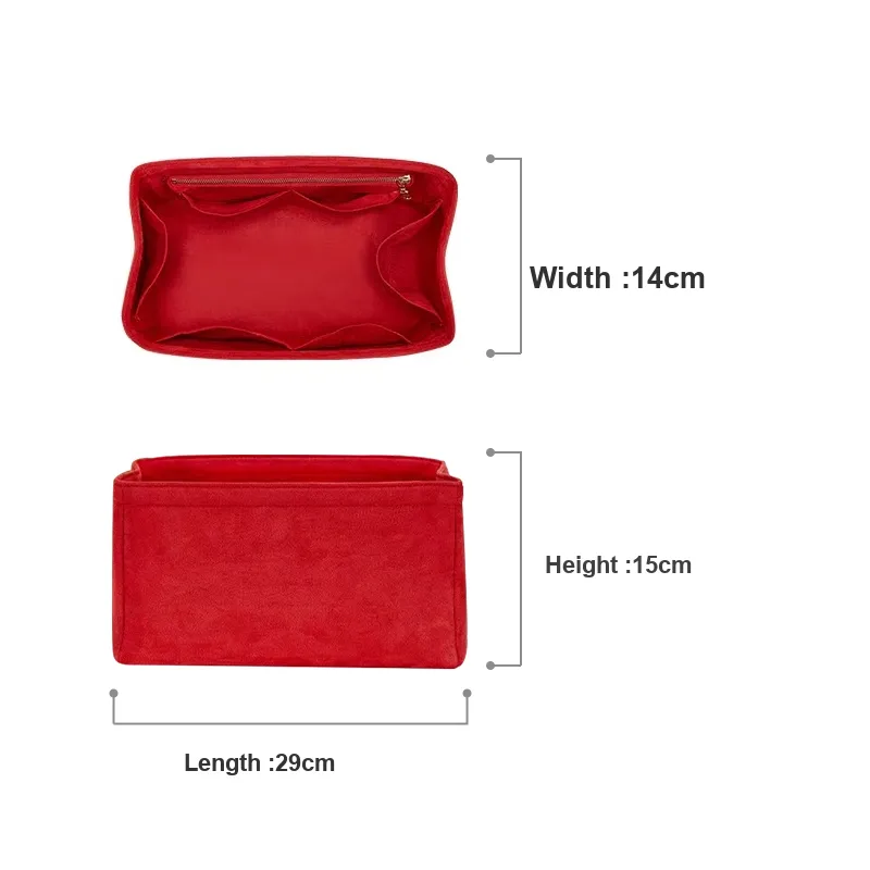 Luxury Care Artisan Workshop Deerskin Suede, Nylon Bag Accessory Bag Insert Women's Multicolor-2