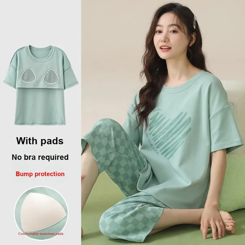ROMANTIC·SPRING Pajama Set Women's-1