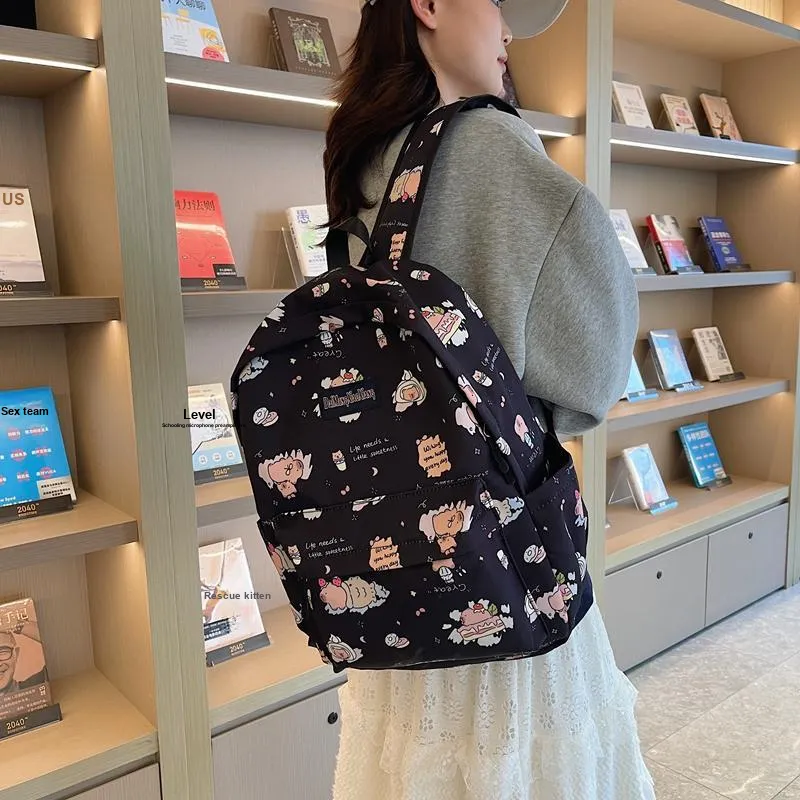 Vack Nylon Backpack Women's Multicolor-7