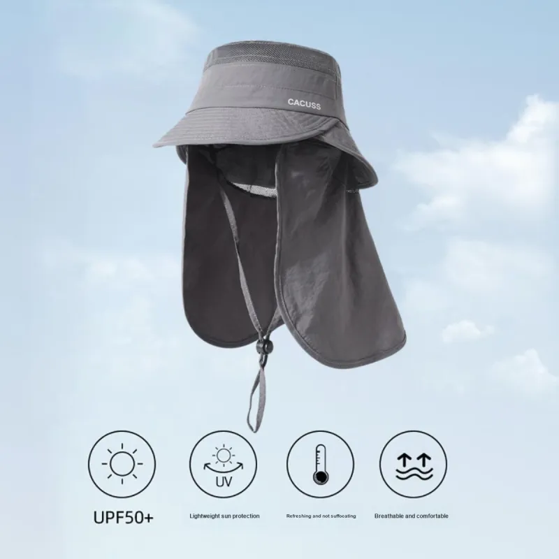 CACUSS Junior Polyamide Sun Protection Hats Men's-4
