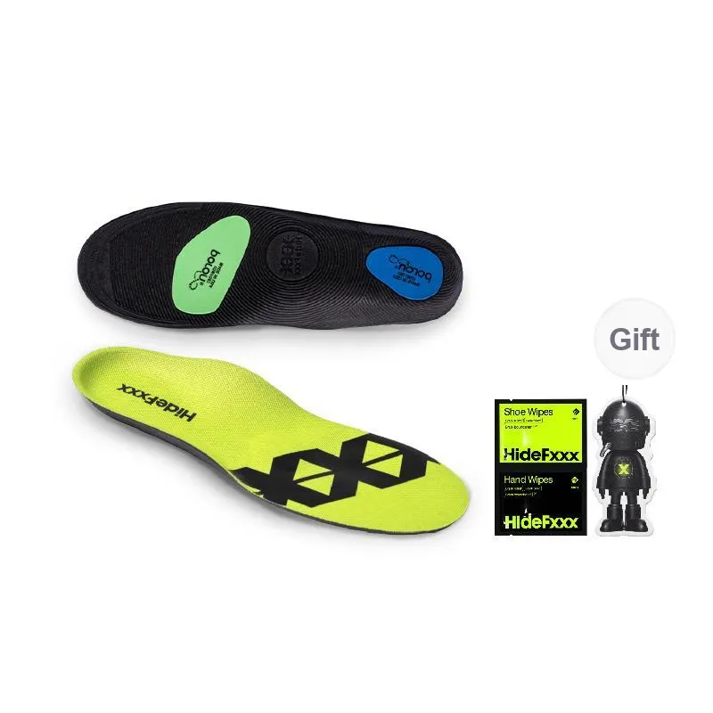 Hidefxx PORON Cushioning High Rebound Carbon Fiber Insoles Men's-0