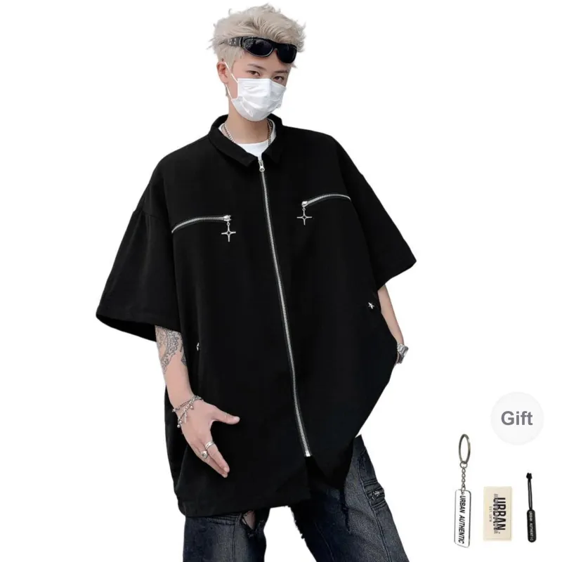 URBAN AUTHENTIC Shirt Unisex Black-0