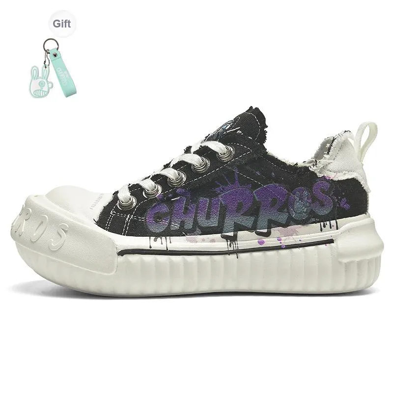 CHURROS Low Top Skateboard Shoes Unisex-0