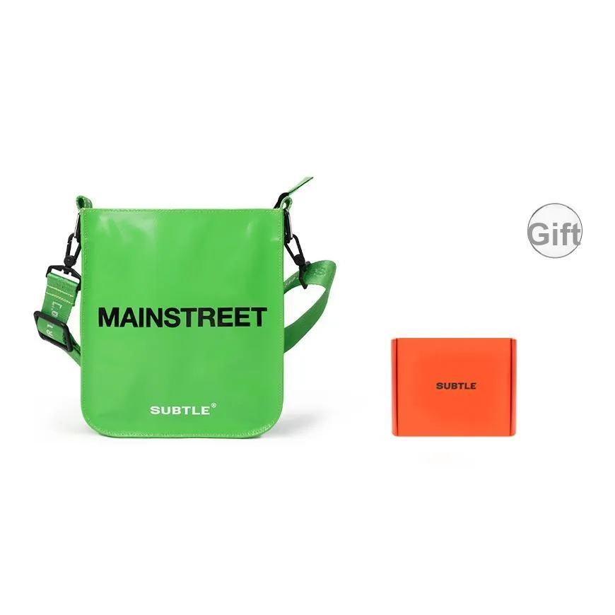 Subtle PVC Crossbody Bag Medium Unisex
