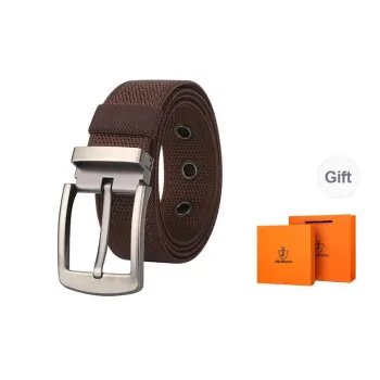 Jaylen Oos Comfortable And Breathable Pin Buckle Outdoor Sports Training Fabric Belt Men's Width  3.8CM