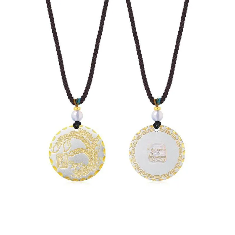 YUOFFICIAL S999 Fine Silver Necklaces Unisex-6