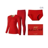 Red Thermal Set+Underpants[Women's]
