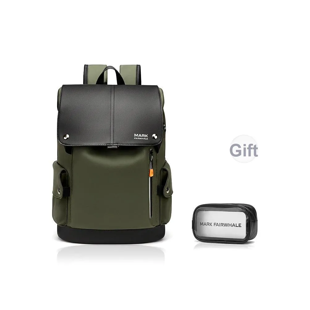 FAIRWHALE Ткань Рюкзак Унисекс Черный Средний Серый Угольный Черный Армейский Зеленый