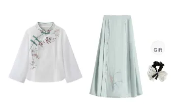 PAVEA Two Piece Skirt Sets Women's