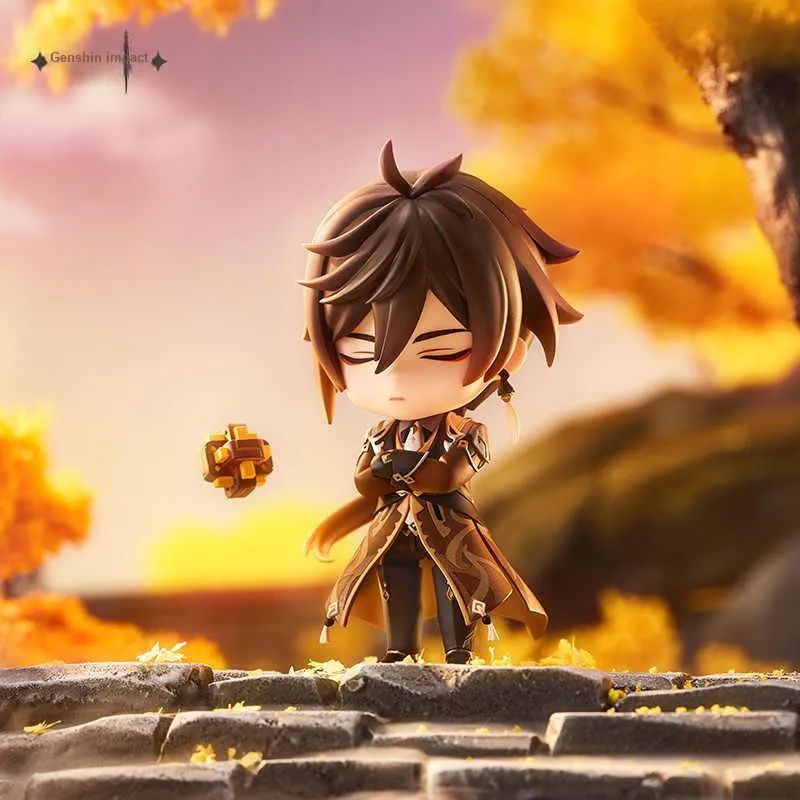 GSC Zhongli LiYue Harbor Collection Nendoroid Genshin Chibi Figures-2