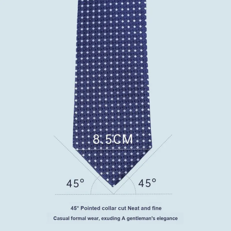 Red Bean Polyester Yi Lade Tie Men's-16