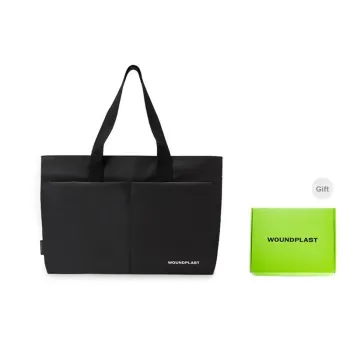 WPT PU Nylon Portable Crossbody Bag Shoulder Bag Large Size Unisex Black/White/Khaki/Green/Pink/Purple