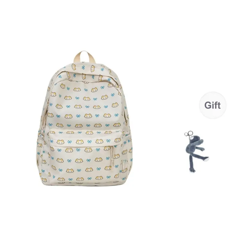 KAMLUI Nylon Backpack Regular Unisex Blue/White-8