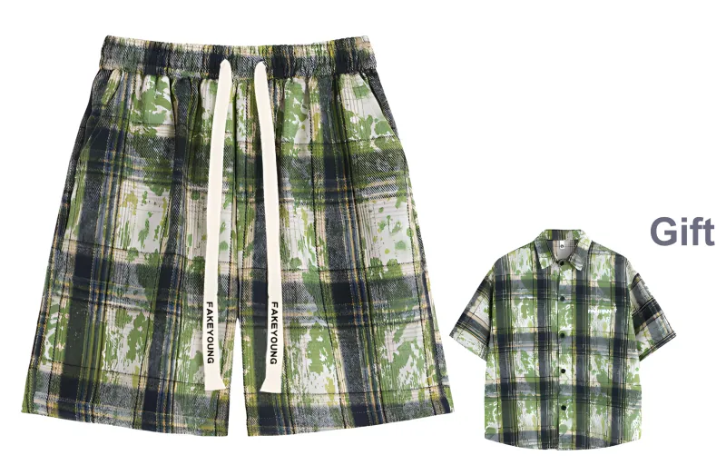 Fakeyoung Casual Shorts Unisex-26