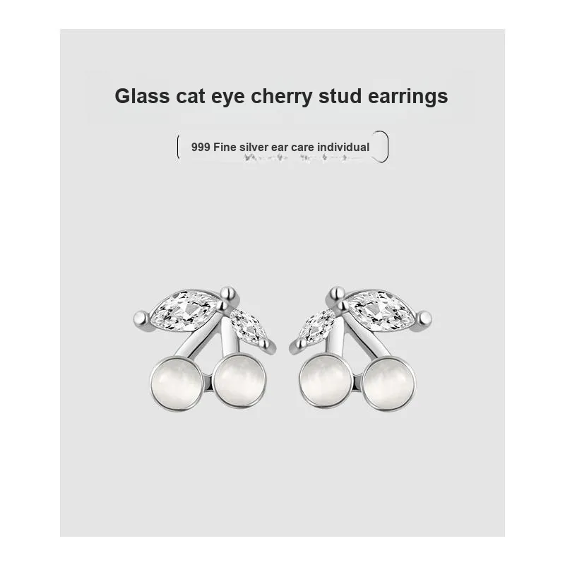 Daisy Dream Full Sterling Silver Stud Earrings Women's-4