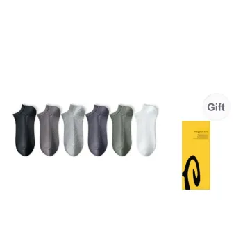H YXIANG Ankle Socks Unisex 6 Pack
