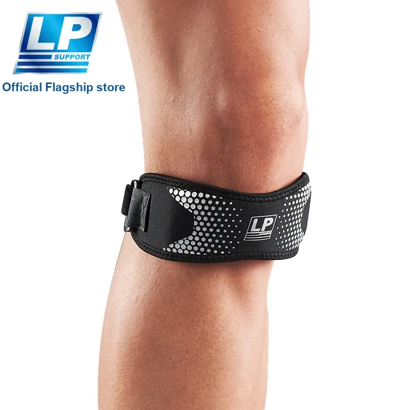 LP SUPPORT Mountaineering Cycling Running Fitness Patella Bands Protective Polyester Unisex-6