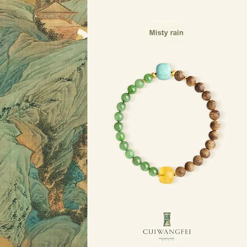 Princess Cui Agarwood Bracelets Unisex-1