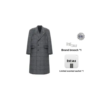 HTCU Coats Women's Plaid