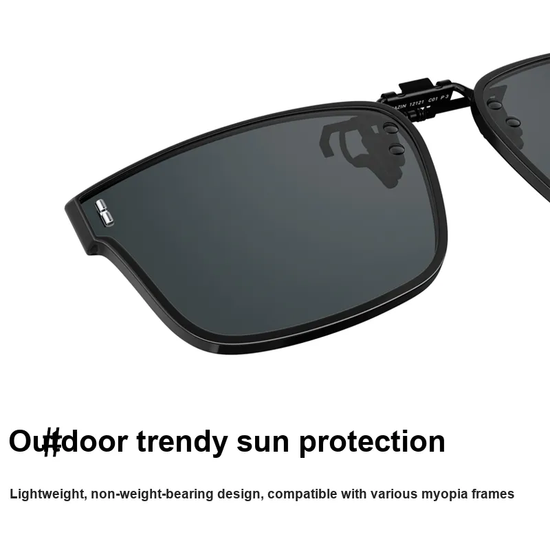 PARZIN Rectangular Clip-on Unisex-5