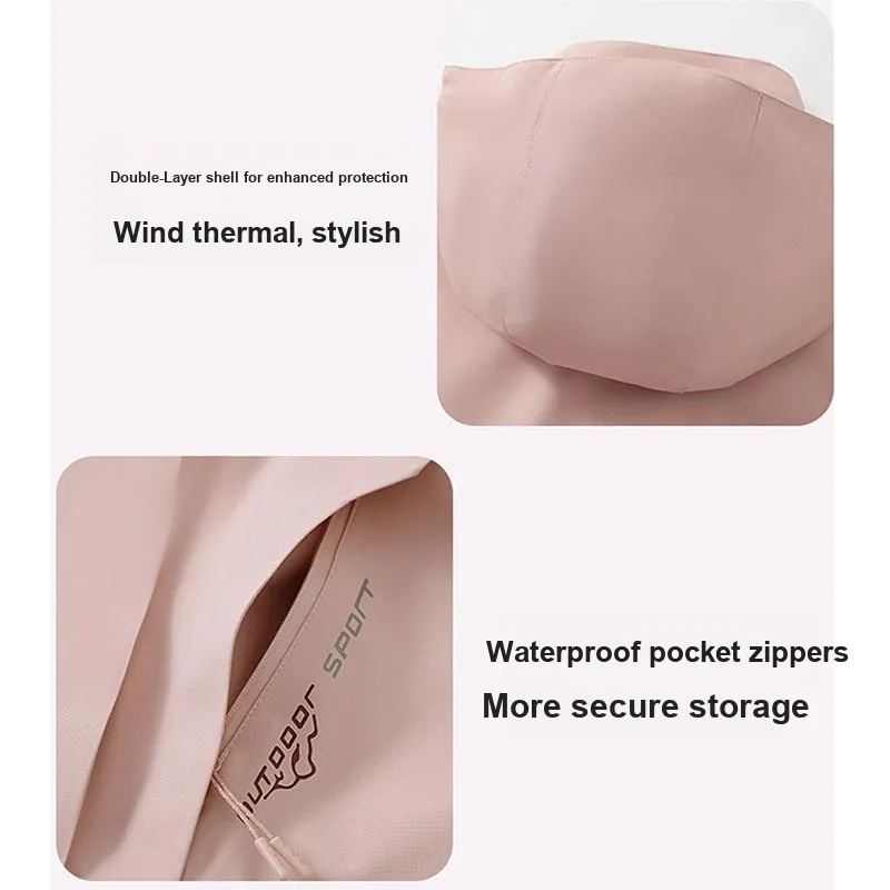VanCamel Waterproof And Windproof To Keep Warm Windbreaker Jackets Unisex-45