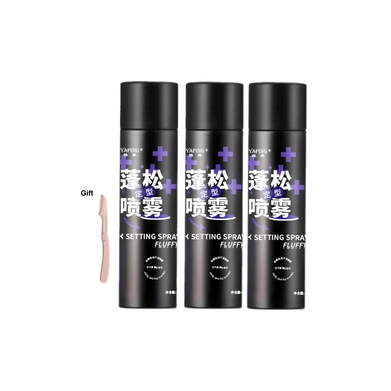 YAPING Волосы Пышные Укладка Спрей Длинное Сохраняющее Формирование