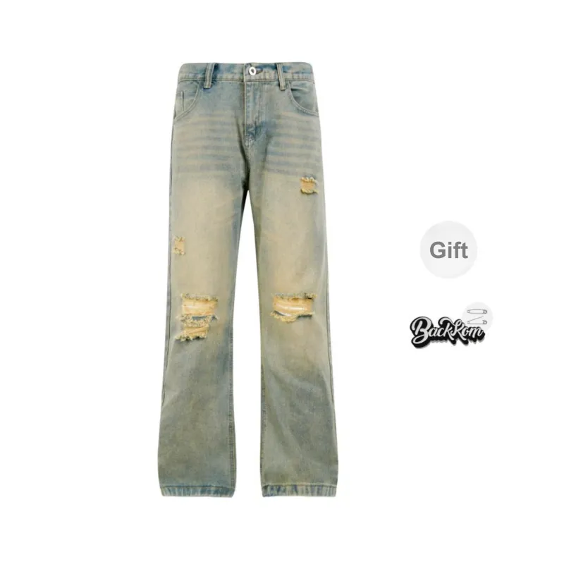 David Bakken Jeans Unisex Vintage Blue-0