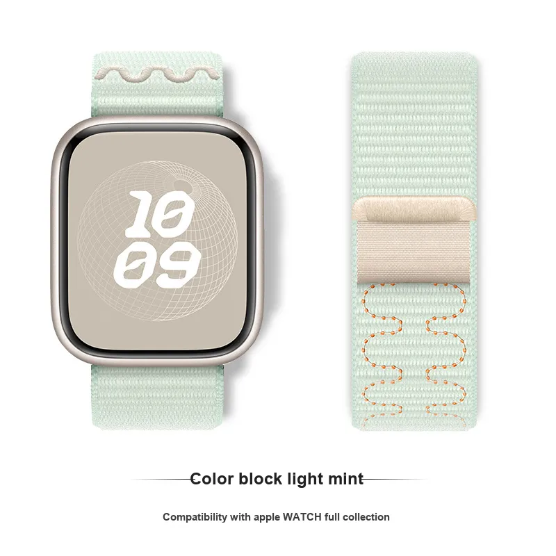 LOVINGCOOL Apple Compatibility Watch Band Nylon Material-39