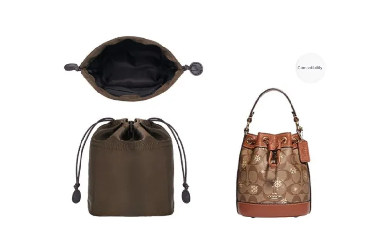 Kim Yeon sha Nylon COACH Women's Bag With Single Purchase Unisex Ecru-12