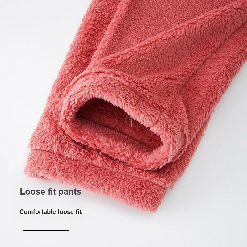 MADALLO Pajama Pants Women's Watermelon Red-4
