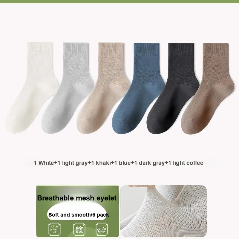 7 SEVFUN Mid Calf Socks Unisex Combo Set-17