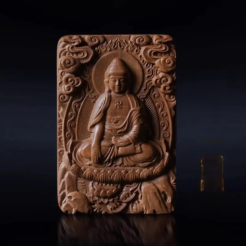 DALONG Old Mountain Sandalwood Pendants Unisex-20