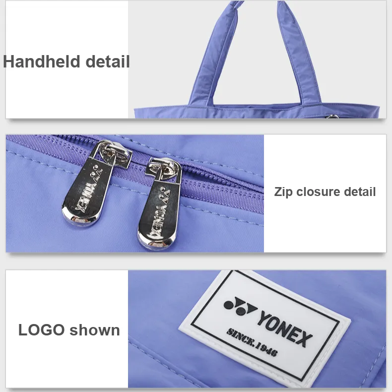 YONEX Badminton Racket Bags 2 Pcs Pack Casual Style Shoulder Bag Unisex Magic 3D Relief Lighter-3